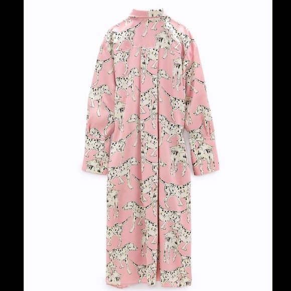 ZARA DALMATIAN DOG PRINTED LONG SHIRT - Picture 10 of 13